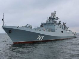 Russian Frigate Accused of Warning Shots Near Isle of Wight Russian Frigate Accused of Warning Shots Near Isle of Wight